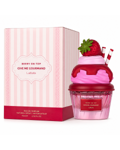Lattafa Berry On Top Give Me Gourmand 75ml – Profumo Dolce Fruttato alla Fragola e Vaniglia | Eau de Parfum Unisex
