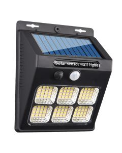 Lampada da parete solare ultra-luminosa impermeabile accensione/spegnimento automatico nessun cablaggio richiesto