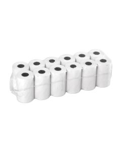 10 Rotoli Scontrini Rotolo Carta Termica Cassa Pos 57 X 18X 12 Mm