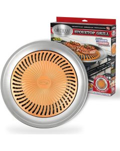 Piatto cottura grill griglia titanio ceramica piano antiaderente senza fumo barbecue