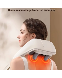 Massaggiatore cervicale massaggiatore per collo e spalle schiena con riscaldamento