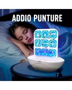 Trappola UV per Zanzare e Insetti Ricaricabile USB – Cattura Adesiva Silenziosa Senza Spray – Sicura per Bambini e Animali – Ideale per Casa, Camera da Letto, Balcone, Terrazza e Campeggio