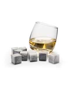 Whisky Stones Ice 9 Pietre Cubetti Ghiaccio Raffredda Bibite Vino Casa Bar Pub