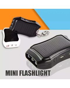 Portachiavi portatile da 1200 mAh con batteria solare Power Bank