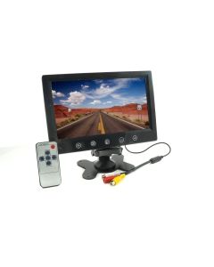 Monitor Lcd 9" Nove Pollici TFT Con Telecomando Per Auto Macchina Casa Camper Tv