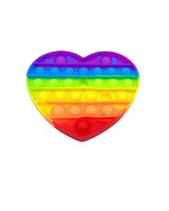 Push Pop Bubble , Giocattolo  Antistress color arcobaleno per Alleviare l'Ansia- Giocattolo Sensoriale per Bambini ＆ Adulti