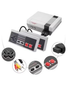 Mini Console per videogiochi retrò portatile 620 giochi classici incorporati 2 controller