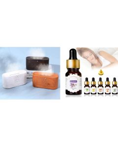 Diffusore di oli essenziali senza fili umidificatore ambiente  più Olio Essenziale Di Frutta Solubile in Acqua Per Umidificatore Lampada Di Fragranza Diffusori Di Aromaterapia Rinfrescante