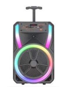 Stereo con altoparlanti da 8" usb sd fm bluetooth home party altoparlante es-13s