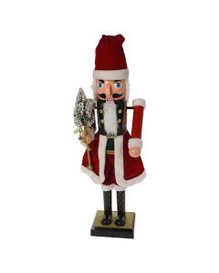 Musicista schiaccianoci babbo natale Alt.38 cm