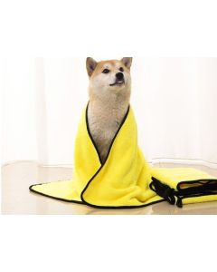 Asciugamano per animali domestici Asciugamano assorbente da bagno Morbido 30 x 60 cm