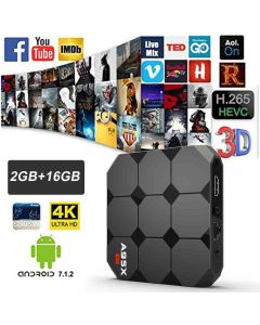 Internet TV System Android SMART TV BOX A95X R2 HDMI 4K 2GB RAM 16GB ROM
