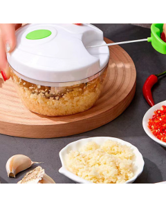 Robot da Cucina Manuale Multifunzione a Manovella – Tritacarne, Frullatore e Preparazioni Veloci!