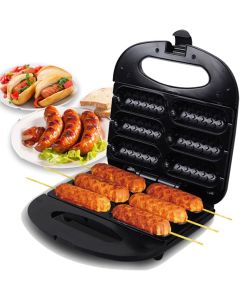 Macchina per hot dog a doppio lato fai 6 hot dog rapidi in pochi minuti