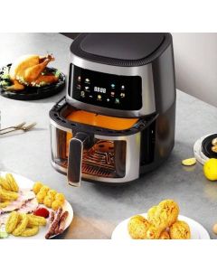 Friggitrice ad aria con display digitale 8 litri 2400watt