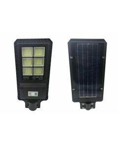 Lampione stradale led 60w con pannello solare crepuscolare telecomando