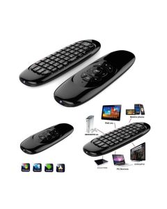 Telecomando air mouse c-120 wireless 2,4 ghz mini tastiera movimento android pc