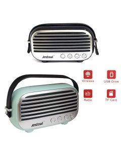 Cassa speaker wireless portatile ricaricabile micro sd usb bluetooth radio fm