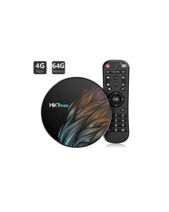 Smart tv bx Android 10.0 Con 4 Gb Di Ram 64 Gb Di Rom, modello sj-hk1Max Tv Box Android Quad Core 64 Bit Integrato Bt 4.1 Dual-wifi 2,4 Ghz / 5 Ghz, Supporto 4k (60 Hz) Full Hd