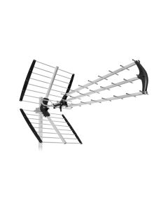 Antenna Tv Uhf Dvb-t Digitale Esterno 28 Db Hd 43 Elementi Dq-655