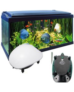 Pompa aria areatore aeratore per da acquario pesci 6,6 l/m esterna 3.5 w ap-8804