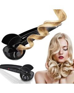 Piastra per Capelli Automatica in Ceramica Arricciacapelli Mossi Boccoli e Ricci