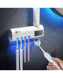 Sterilizzatore per spazzolino dispenser dentifricio supporto spazzolini
