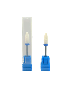 Punta professionale per Fresa per Unghie ceramica Forma Pera  Ideale per Manicure Pedicure Rimozione Gel Semipermanente  Acrilico  Nail Art