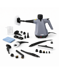 Pulitore a Vapore Portatile TB-967 1500W – 15 Accessori per Cucina, Bagno, Auto e Superfici Delicate