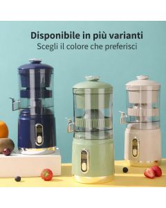 Estrattore di Succo, Spremiagrumi Elettrico a Torre Essential TowerAdjust Easy Steel. 140W, Capacità di 0.5L