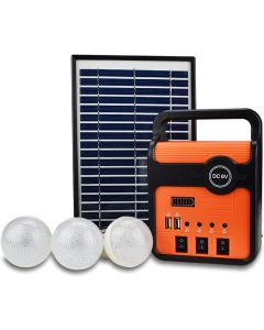 Kit generatore di Pannelli a energia Solare Illuminazione di Ricarica di Emergenza
