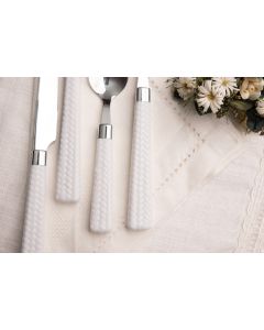 Bavaria Servizio Posate 24pz Acciaio Inox 18/10 Corredo Sposa Regalo Donna