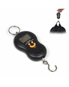 Bilancia bilancino portatile elettronica con gancio pesca caccia valigie 40 kg