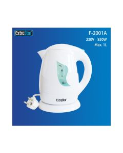 Bollitore D'Acqua Elettrico 1L 850W In Plastica Scalda Acqua Extrastar
