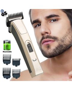 Rasoio Elettrico Tagliacapelli C24-hc005 Trimmer Ricaricabile Regola Barba Gold 4 Pettii