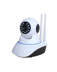 Camera Wireless Ip Home Sicurezza Videocamera Wifi 720p Notte Vision Antenna Doppia