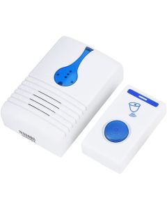 Campanello senza fili campanello dc kit campanello 12v cc a batteria con pulsante 1 ricevitore 32 melodie 109