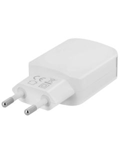 Alimentatore Muro 2x Porte USB 1A + 2.1A ricarica simultanea smartphone e tablet