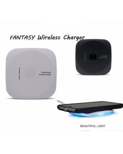 Caricabatterie induzione qi wireless per iphone 8 x, samsung s 6 7 8 fantasy