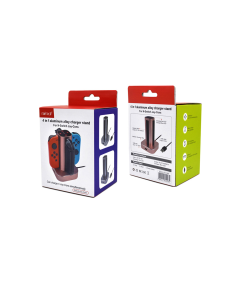 Caricatore joy controller nintendo switch stazione 4in1 dock stazione ricarica