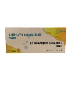 Tampone Rapido per Covid 19 Simba 1 Pezzo Kit Completo con Istruzioni per l’uso.