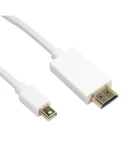 Cavo Monitor Mini DisplayPort (Thunderbolt) / HDMI 2m Bianco