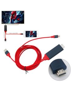 Cavo adattatore video lightning usb hdmi hdtv tv per ipad iphone 6-7-6s-5-5s