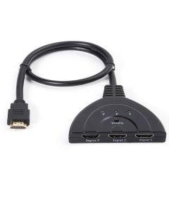 Cavo switch hdmi 3 porte 1080p tv presa multipla sdoppiatore adattatore