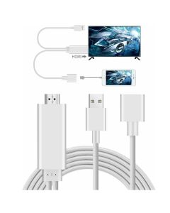 Cavo Adattatore HDMI Video USB HDTV Per Iphone 5 5s 6 6s 7 7s 8 X Apple Ipad
