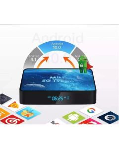 Q5G Mini TV Box WiFi 4G + 64G 5G 6K Versione Android Ultra HD Smart TV Box