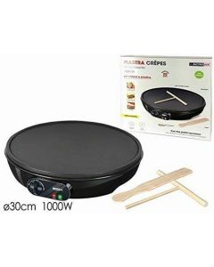 Dictrolux Piastra Per Crepes Dolci, Salate E Piadine Diametro 30cm Con Termostato