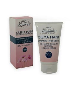 3 pz retinol complex crema mani effetto barriera burro di karitè olio di argan 150ml