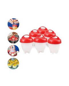 Cuoci Uova in Silicone kit da 12pz - ideale per Uovo Sodo -Frittata -Omelette Singola 
