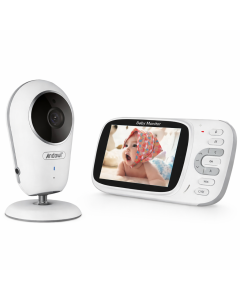 Video Baby Monitor Wireless Q-SX907 con Telecamera HD e Audio Bidirezionale